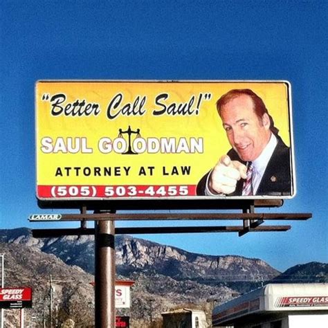 Jul 23, 2014 · A new Albuquerque billboard touting the legal services of "James M. McGill" — the pre-Saul moniker of Bob Odenkirk's attorney character, who we'll get to know much better in AMC's upcoming ... . 