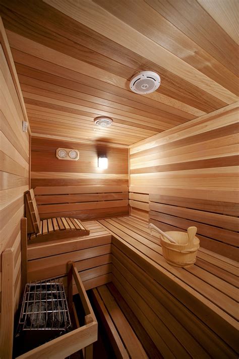 Sauna at home. Dec 23, 2022 · According to HomeAdvisor, home sauna cost ranges from $3,000 to $6,000, with many homeowners spending about $4,500. The overall price of a home sauna depends on the size and type of sauna, unique ... 