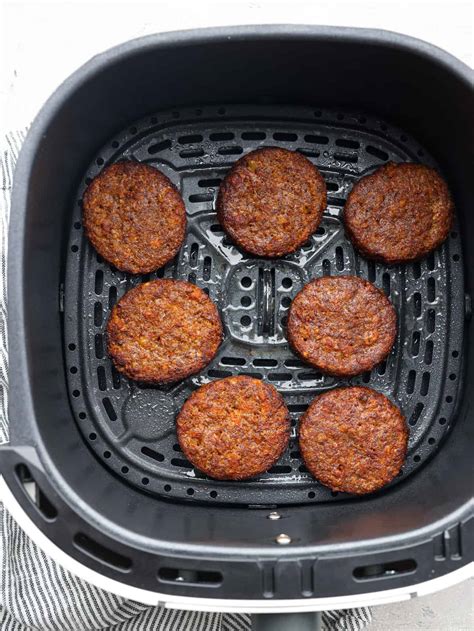 Sausage Patties and Links In The Air Fryer - Fork To Spoon