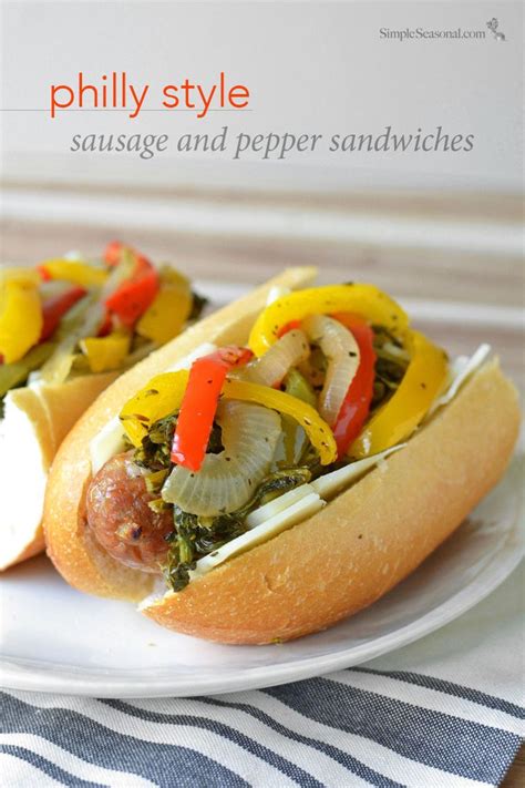 Sausage and Peppers Philly Style - YouTube