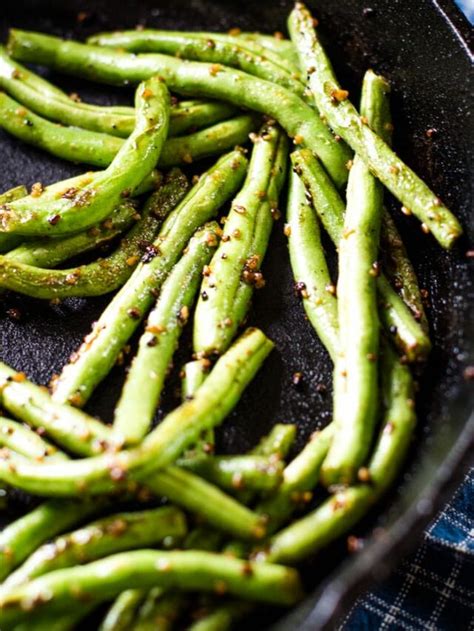 Sautéed Fresh Green Bean Recipe - Cleverly Simple