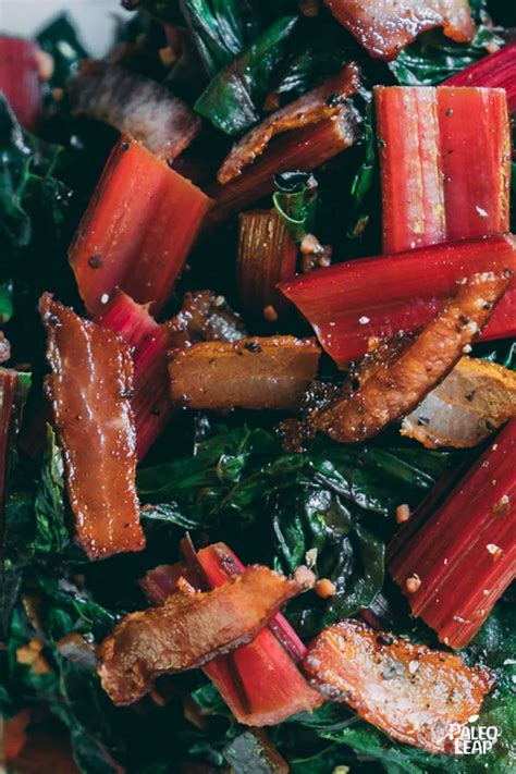 Sauteed Swiss Chard with Bacon Recipe