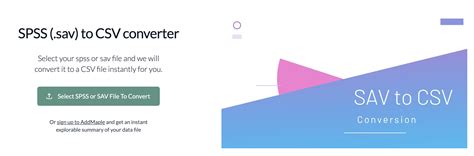 Sav opener. sav files without SPSS.  Convert .  Free SAV converter - securely conver...
