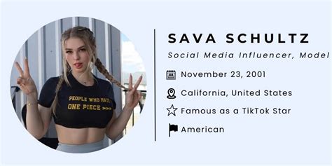 Sava Schultz Bio and Net Worth: A Promising Social Media Personality and Model (2024)