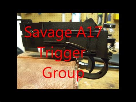 Savage a17 trigger.  Unlike the factory trigger, JARD's offering delive...