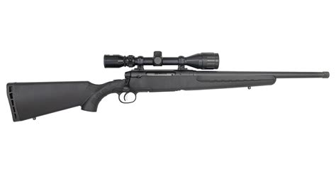 When it's time to pick out a hunting rifle that will get the job done and won't break-the-bank, take a look at the Savage Axis and you'll be surprised at how affordable a high quality hunting rifle can be. Savage Arms Axis XP Specifications and Features: Savage Item Number: 57543 ; Bolt Action Rifle .350 Legend ; 4 Round Detachable Box Magazine. 
