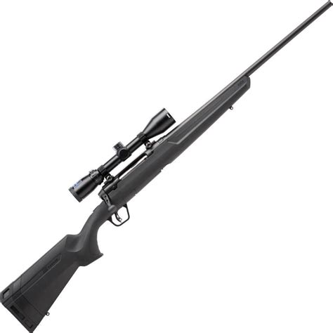 The redesigned AXIS II XP offers hunters even better out-of-the-box performance at the same affordable price. In addition to improved ergonomics, the package rifle is loaded with features that deliver tack-driving accuracy on every shot, including the user-adjustable AccuTrigger, thread-in headspacing, and a factory-mounted, bore-sighted 3 .... 