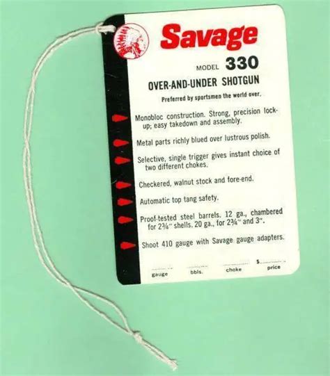 Savage shotgun model 330 owners manual. - J. salvador, sa vie, ses œuvres et ses critiques.