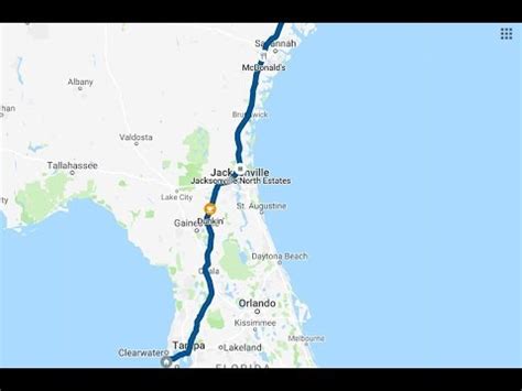Journey Information. There are 4 intercity buses per day from Savannah to Tampa. Traveling by bus from Savannah to Tampa usually takes around 9 hours and 59 minutes, but the fastest FlixBus US bus can make the trip in 8 hours and 5 minutes.