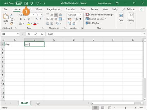 Save Excel 2024