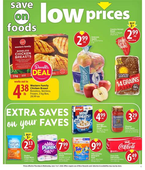 Save On Foods Rewards Catalogue