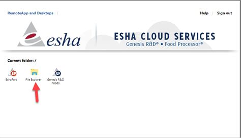 Save PDF files from the ESHA Cloud to your Mac computer KB Genesis R&D Foods