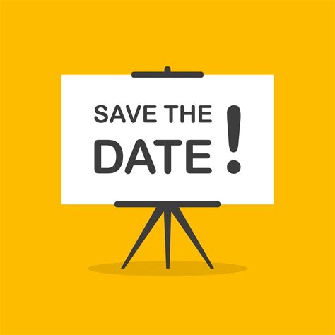 Save The Date Ppt Slide Pslides