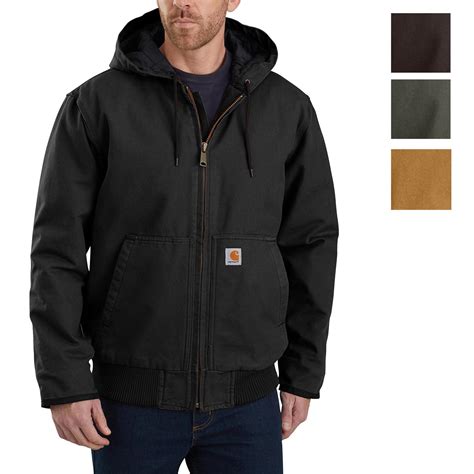 Save Water Whiskey Gift Carhartt® Washed Duck Active Jacket