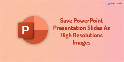 Save high resolution image from powerpoint mac.  Improve the quality of your prese...