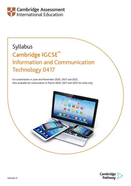 Save my exams ict igcse.  The Information Communication Technology syllabus combines th...