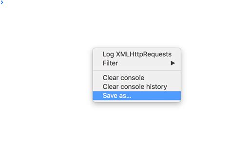 Save network log chrome.  Replicate the issue and right click on the conso...