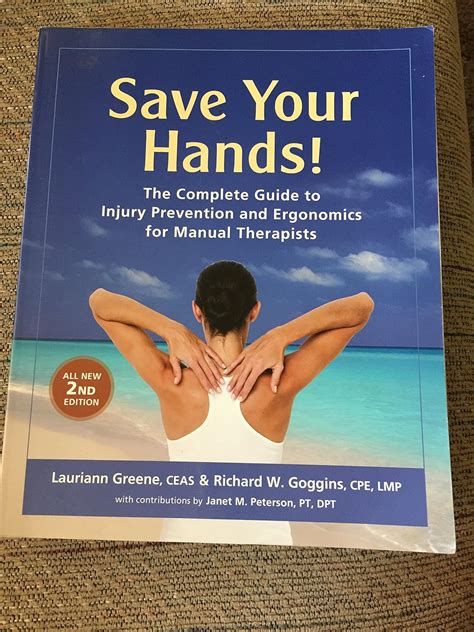 Save your hands the complete guide to injury prevention and ergonomics for manual therapists. - Guía de reparación de motores eléctricos.