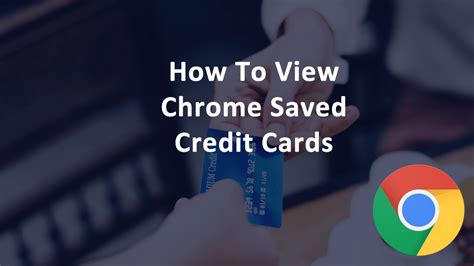 Saved credit cards chrome. The agency's findings come as average credit card balances and total credit card debt hit all-time highs at the end of 2023.The average credit card interest … 