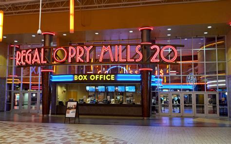 Regal Opry Mills IMAX & RPX Showtimes & Tickets. 570 Opry Mills Drive, Nashville, TN 37214 (844) 462 7342 Print Movie Times.. 