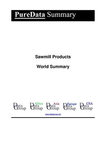 Sawmill Products World Summary Market Values Financials by Country