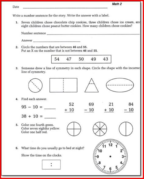 Saxon Math 3rd Grade Worksheets