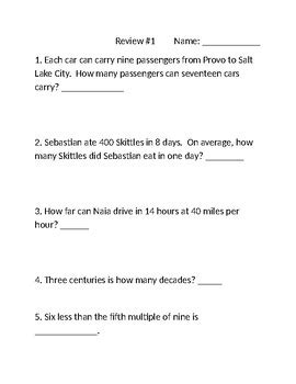 Saxon Math Benchmark #3 Flashcards Quizlet