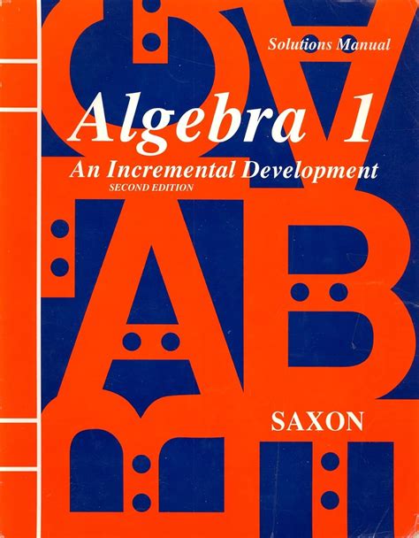 Saxon algebra 1 2 an incremental development solutions manual. - Point sur la production écrite en didactique des langues.