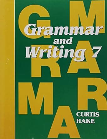 Saxon grammar and writing student textbook grade 7 2009. - Manuale di insegnanti cristiani di psicologia ii di darrell franken.