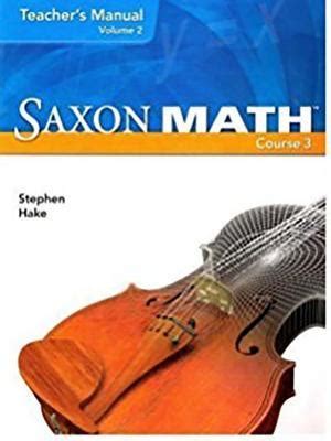 Saxon math course 3 teacher s manual volume 1. - Student study guide for health information management of a strategic resource 3e.