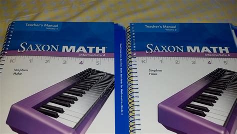 Saxon math intermediate 4 teachers manual 2 volume set. - Catálogo de discos de 78 rpm. en la biblioteca nacional..