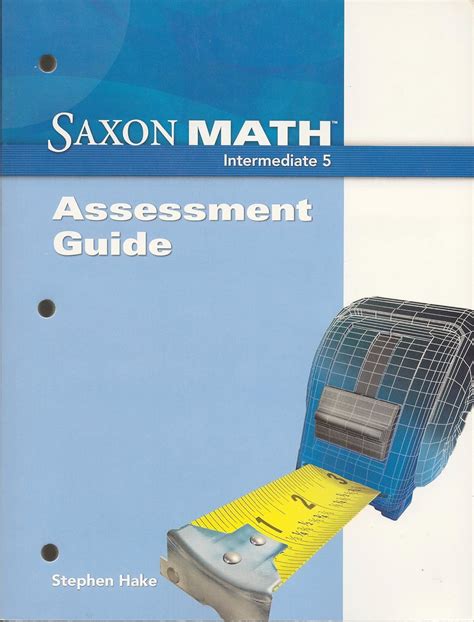 Saxon math intermediate 5 assessments guide. - Evaporation evapotranspiration and irrigation water requirements asce manual and reports on engineering practice.