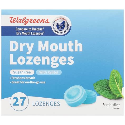 Say Goodbye to Dry Mouth: Discover the Power of Walgreens Dry Mouth Lozenges