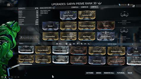 Umbral Saryn Prime + Archon Shards. by Dycoth — last updated a ye