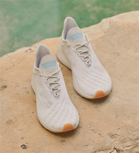 Saysh. The Saysh Three is a timeless lifestyle sneaker designed by women, perfectly tailored for the modern woman's everyday activities. Its genuine leather upper is complemented by intricate chain-link embroidery and suede overlays, adding elegance to its design. A natural rubber outsole ensures stability, while a … 