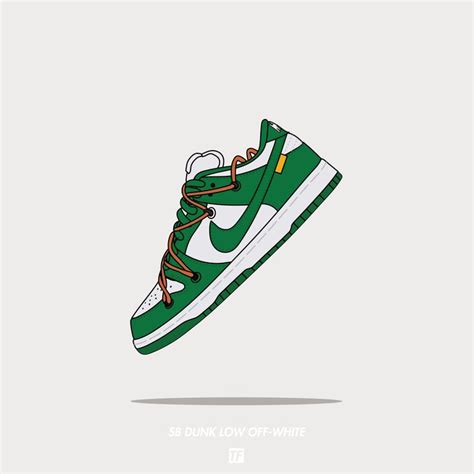 Sb Dunk Low Off White レトロなロゴ ナイキ 待ち受け ステッカー