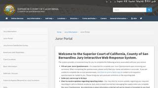 Sb-court.org juror portal. Things To Know About Sb-court.org juror portal. 