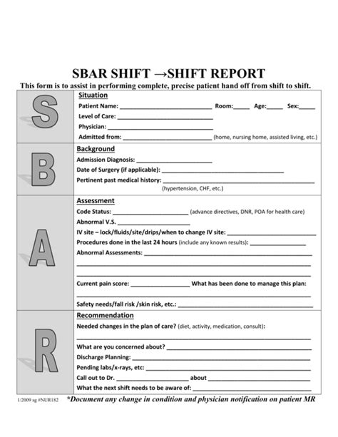 Sbar shift report hand off guide. - Digital signal processing a practical approach solution manual.