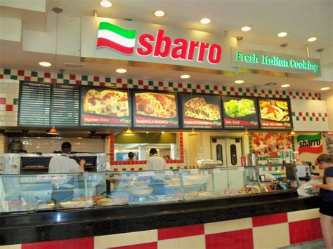 Sbarro - Harlem-Irving Plaza Il. 4202A N. HARLEM AVENUE. CHICAGO , IL 60634. Open today, 10:00 AM - 9:00 PM. 708-695-5336. GrubHub. UberEats. Grab a slice or whole pie of XL NY Pizza from Sbarro in Woodfield Mall in SCHAUMBURG, IL. Call ahead or stop in to experience a taste of NY’s finest.
