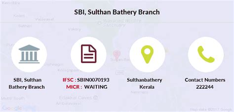 Sbi Bank IFSC Code Search in Sulthan Bathery, Kerala