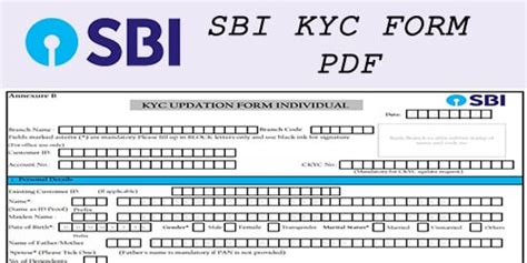 Sbi Kyc Form Update PDF