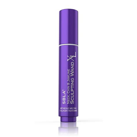 Sbla. SBLA Beauty Neck, Chin & Jawline Sculpting Wand, Advanced Anti-Aging Serum For Smoothing, Tightening, Firming & Lifting Neck Skin, Instant Sculpting Wand, 0.7 Fl Oz / 20mL (104 doses) Visit the SBLA Store. 3.8 581 ratings. | Search this page. 200+ bought in past month. Price: $80.10 ($114.43 / Fl Oz) 