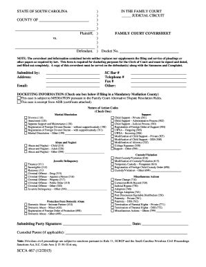 Sc Family Court Docket