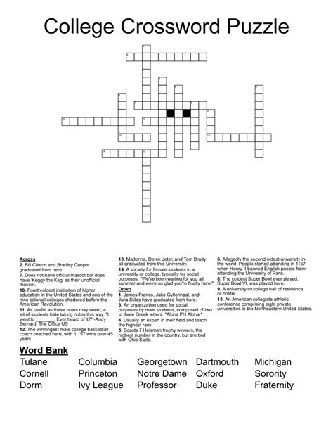 The crossword clue New York's ___ Lawrence College with 5 letters was last seen on the December 04, 2023. We found 20 possible solutions for this clue. We think the likely answer to this clue is SARAH. You can easily improve your search by specifying the number of letters in the answer.. 