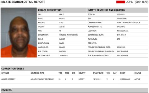 Sc inmate search.  Array ( [0] => Array ( [0] => 08001 [SQLSTATE] => 080...