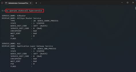 Sc query csagent.  I can log on locally and run "sc query csagent" and that's...