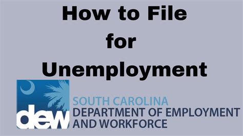 Oct 10, 2023 · To apply, follow the steps: Step 1: Review information about how to apply for benefits, including step-by-step instructions and links to FAQs related to the COVID-19 unemployment process, on the SC DEW Apply for Benefits page. Step 2: Visit the Claimant Self Service Portal login screen to begin filing an unemployment insurance claim. Begin …. 