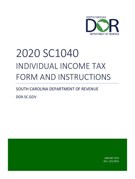 Use the SC1040TT, 2022 South Carolina Individual Income Tax Tables, available at dor.sc.gov/forms to determine your tax. ALL MILITARY RETIREMENT INCOME IS ... (1) to simplify, clarify, modernize, and revise the law governing rental of dwelling units and the rights and obligations of landlords and tenants; The Tenant agrees that if any federal ....