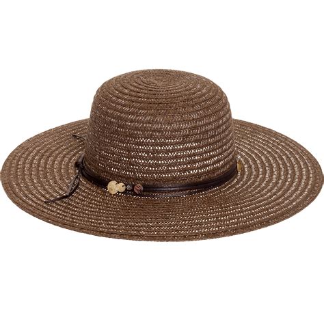 Scala Women Brown Sun Hat One Size eBay