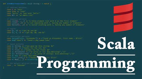 Scala programming. Wikipedia defines functional programming like this:. Functional programming is a programming paradigm where programs are constructed by applying and composing functions. It is a declarative programming paradigm in which function definitions are trees of expressions that each return a value, rather than a sequence of imperative statements … 